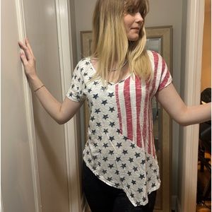 Cute Rock & Republic stars and strips shirt.